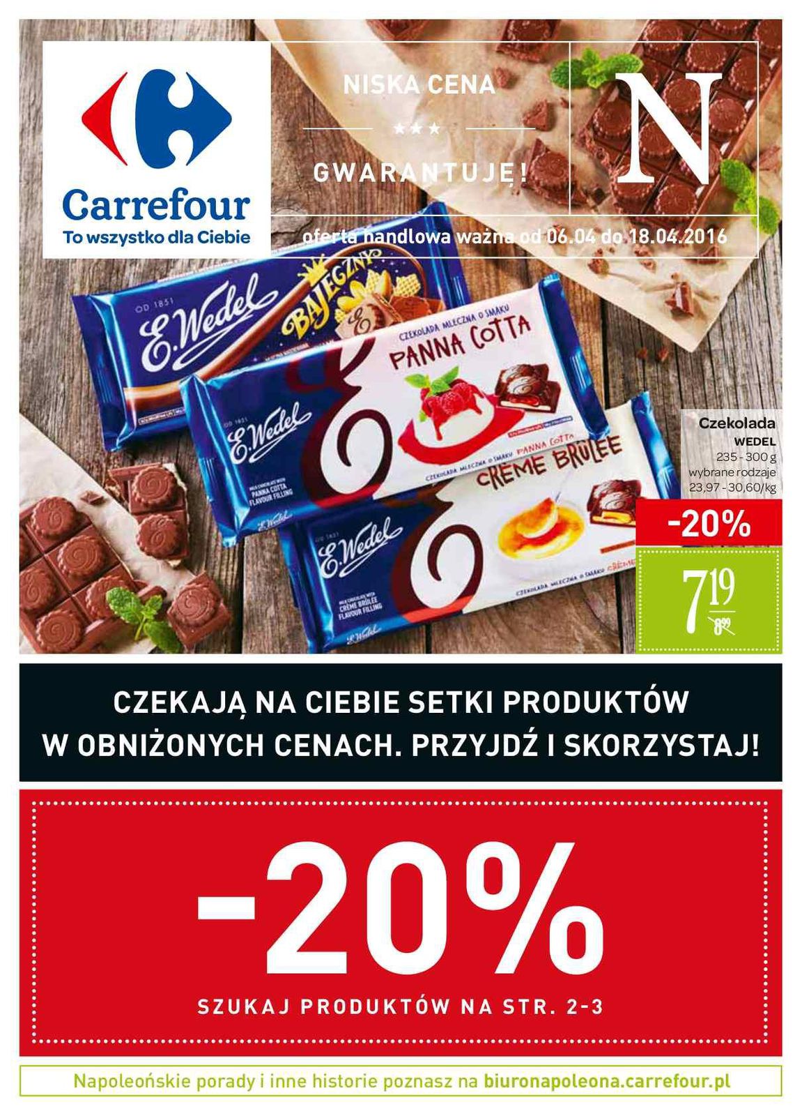 Gazetka promocyjna Carrefour str. 1