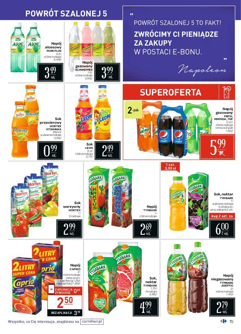 Gazetka promocyjna Carrefour str. 15