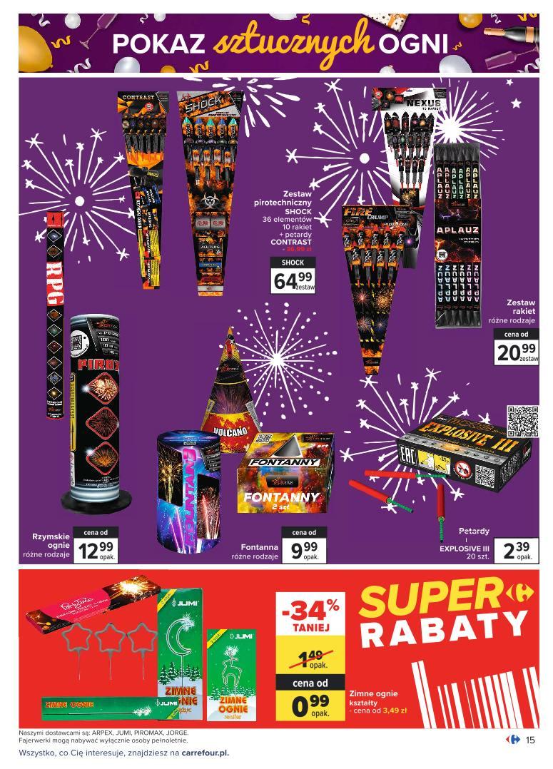 Gazetka promocyjna Carrefour str. 15