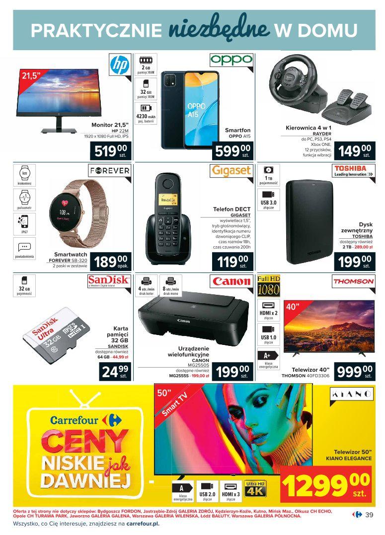 Gazetka promocyjna Carrefour str. 39