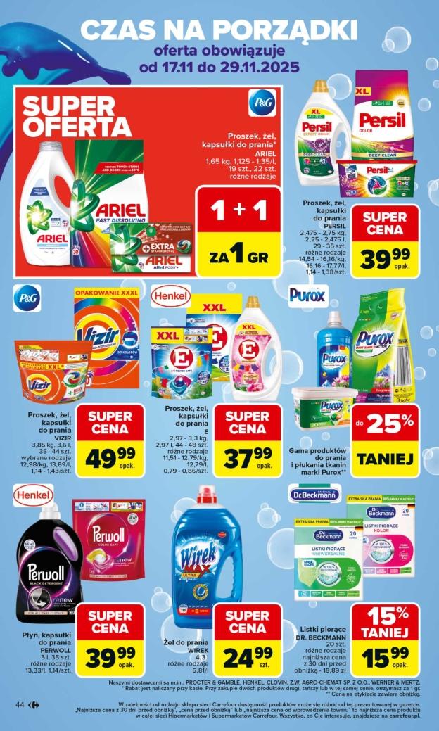 Gazetka promocyjna Carrefour str. 44