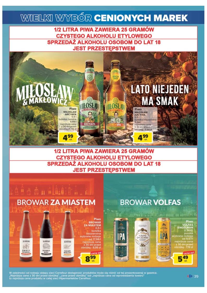 Gazetka promocyjna Carrefour str. 39