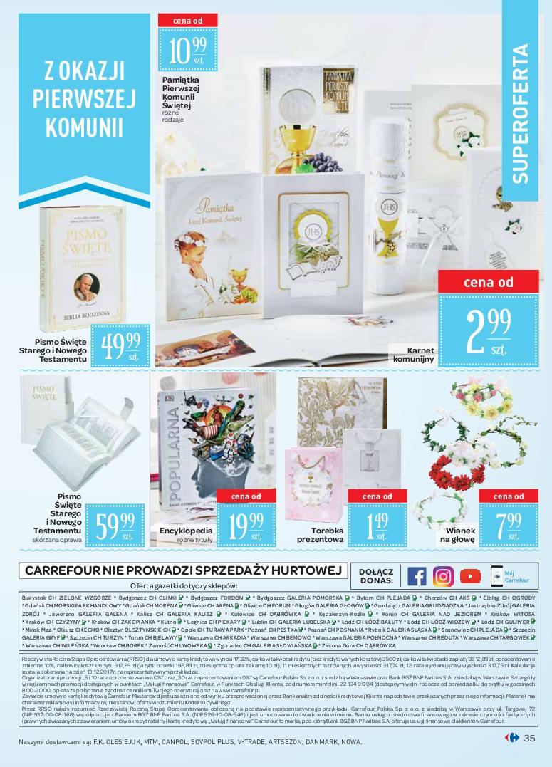 Gazetka promocyjna Carrefour str. 35