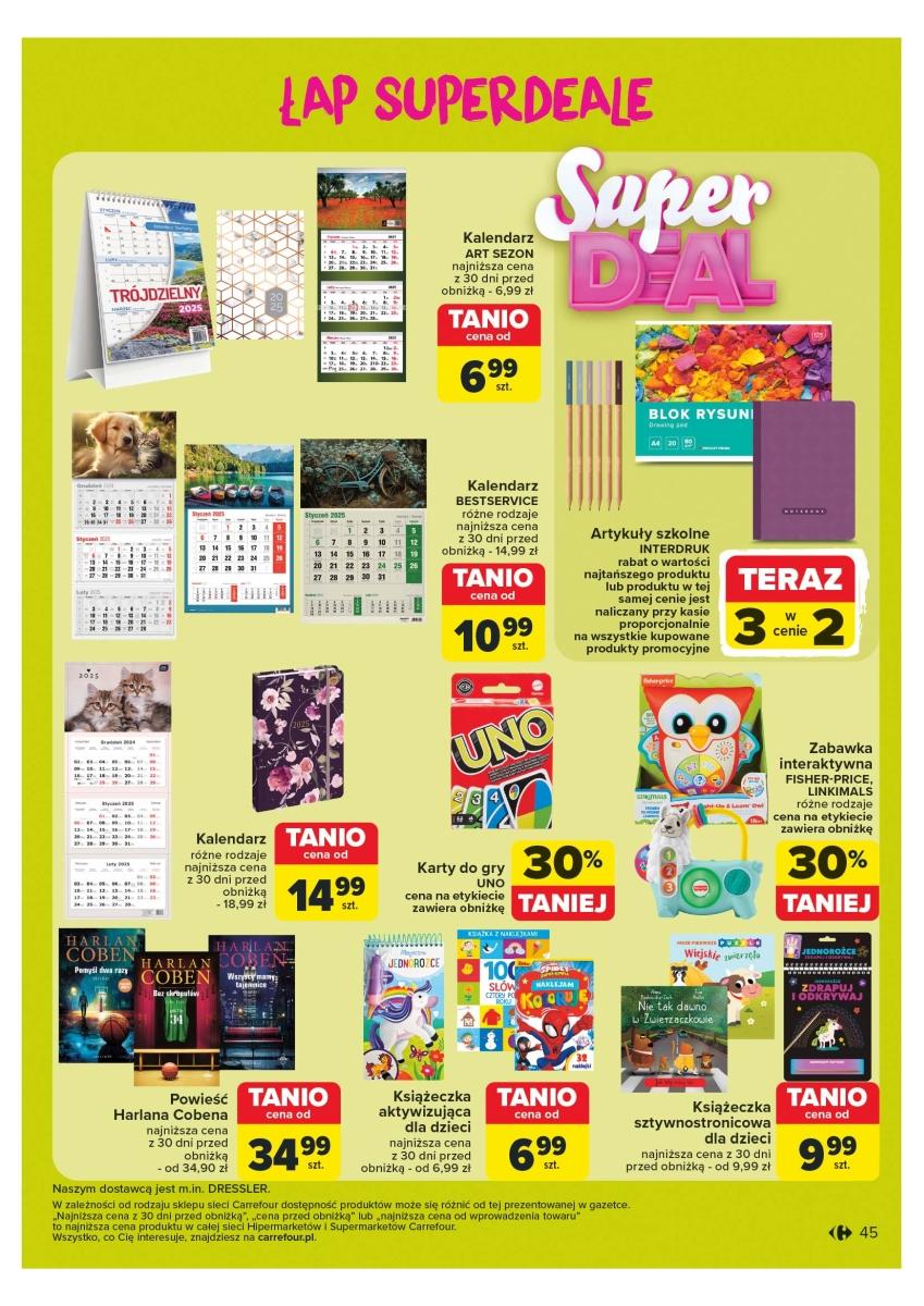 Gazetka promocyjna Carrefour str. 45