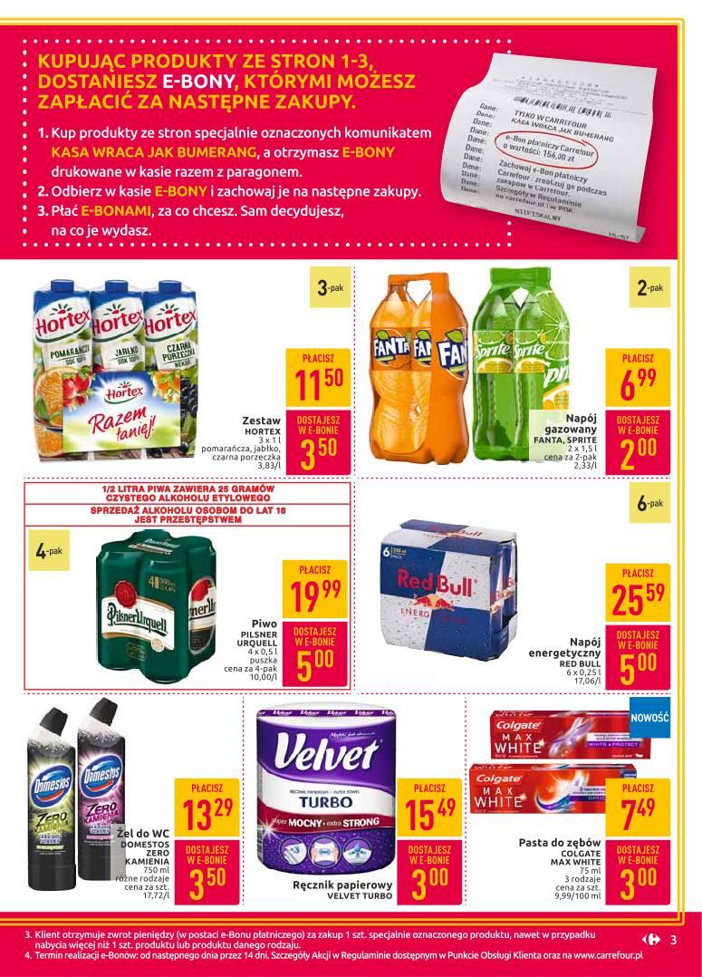 Gazetka promocyjna Carrefour str. 3