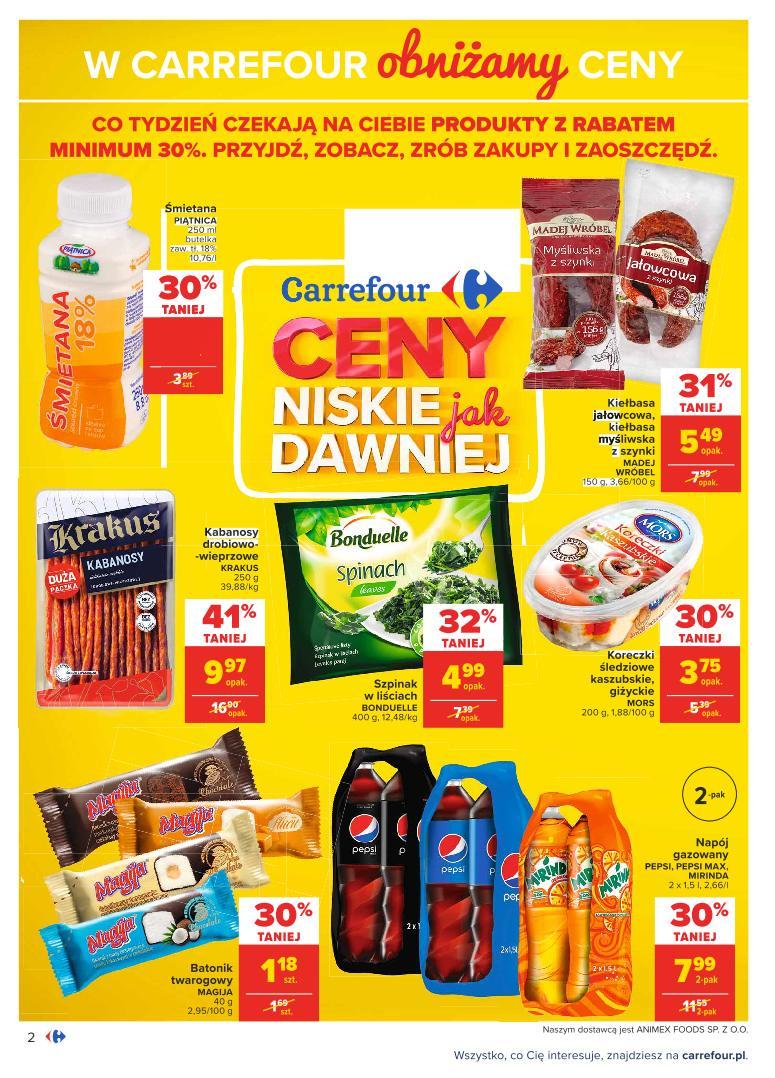 Gazetka promocyjna Carrefour str. 2