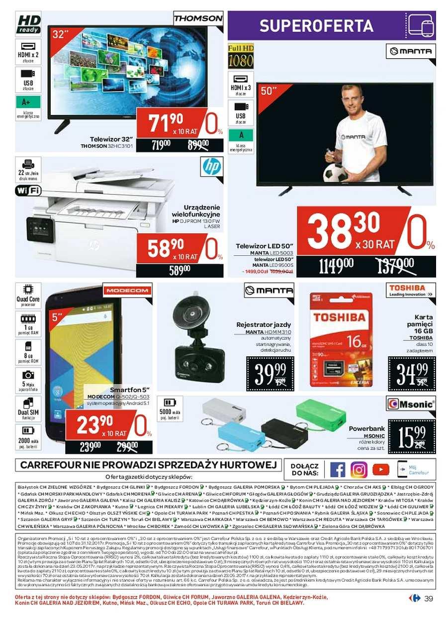 Gazetka promocyjna Carrefour str. 39