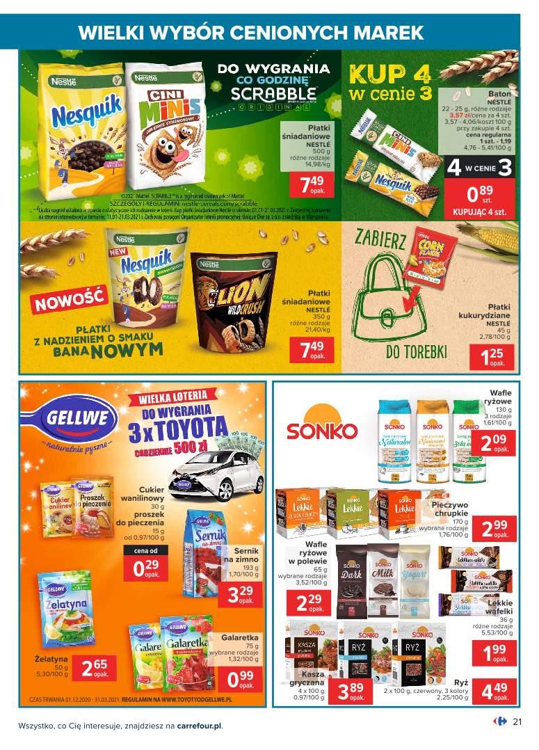 Gazetka promocyjna Carrefour str. 21