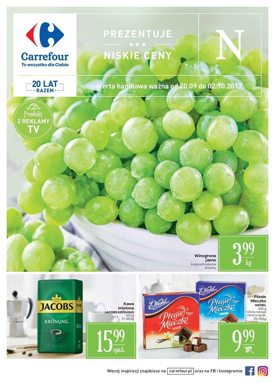 Gazetka promocyjna Carrefour str. 1