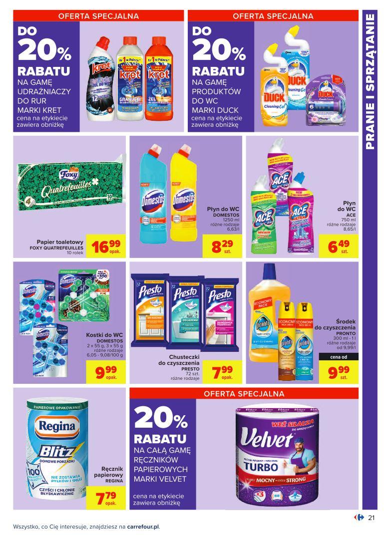 Gazetka promocyjna Carrefour str. 21