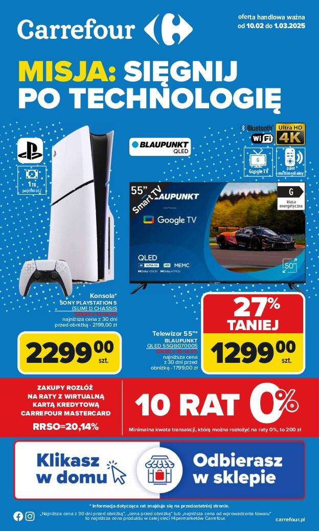 Gazetka promocyjna Carrefour str. 1