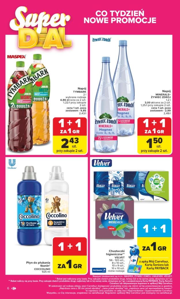 Gazetka promocyjna Carrefour str. 6