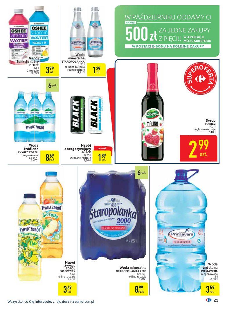 Gazetka promocyjna Carrefour str. 23