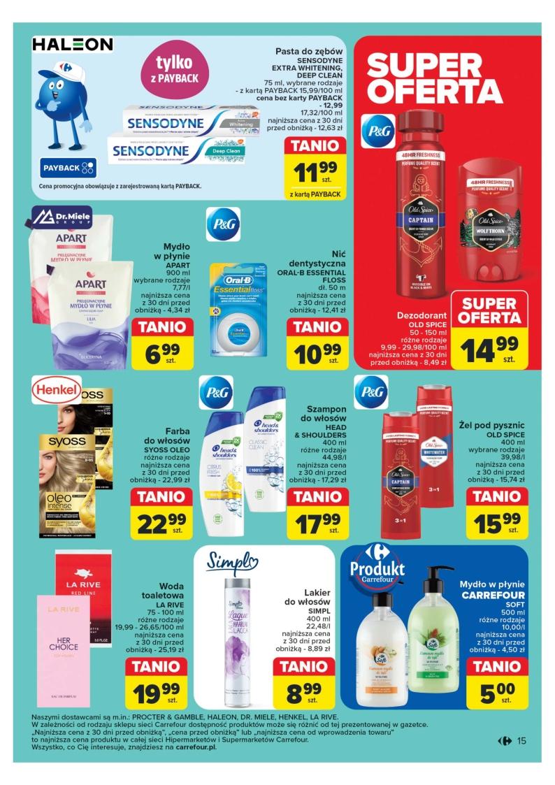 Gazetka promocyjna Carrefour str. 15