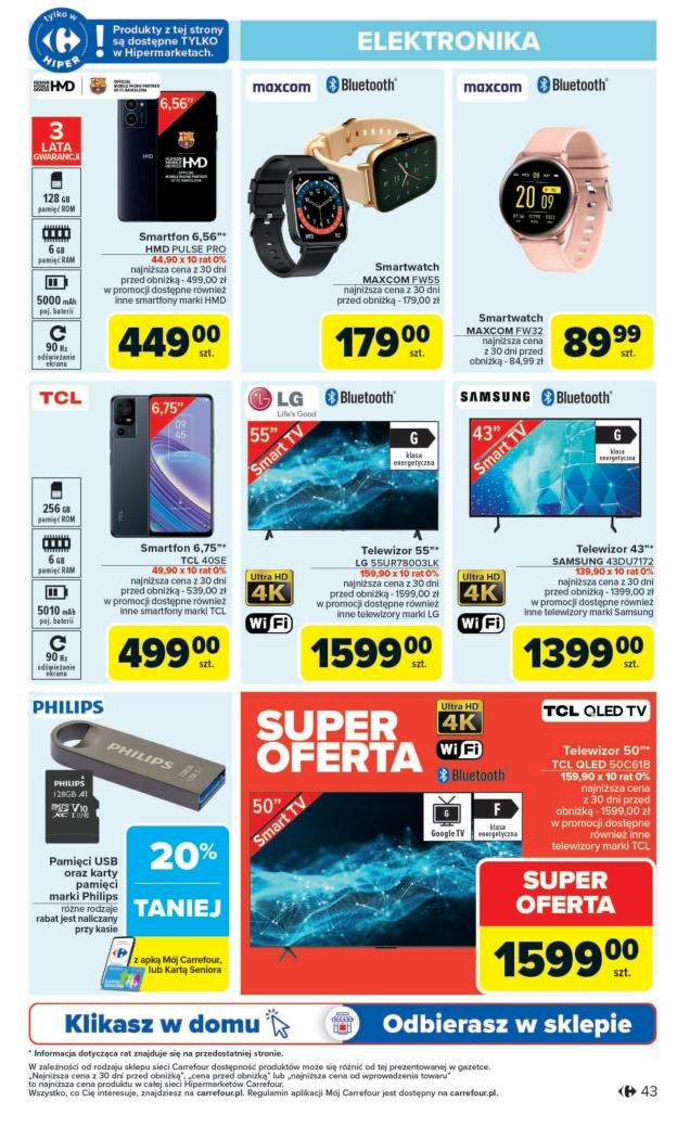 Gazetka promocyjna Carrefour str. 43