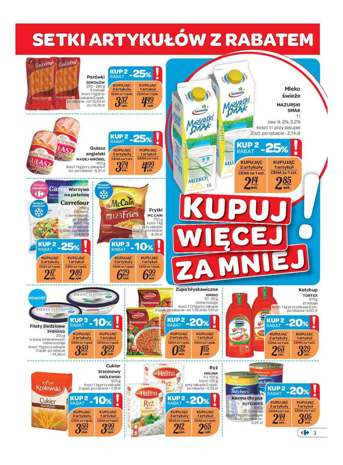 Gazetka promocyjna Carrefour str. 3