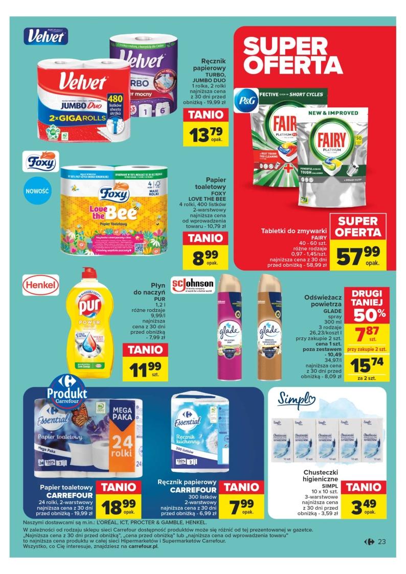 Gazetka promocyjna Carrefour str. 23