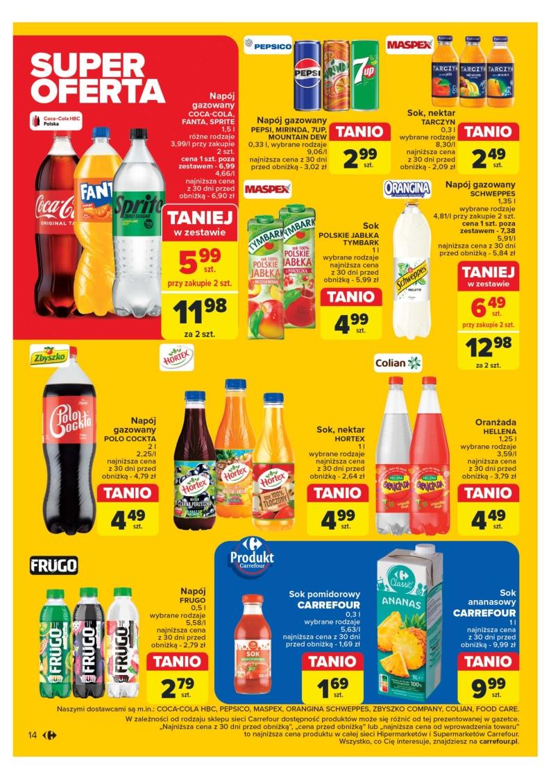Gazetka promocyjna Carrefour str. 14