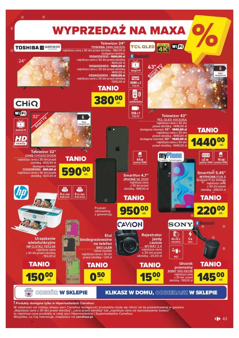 Gazetka promocyjna Carrefour str. 45