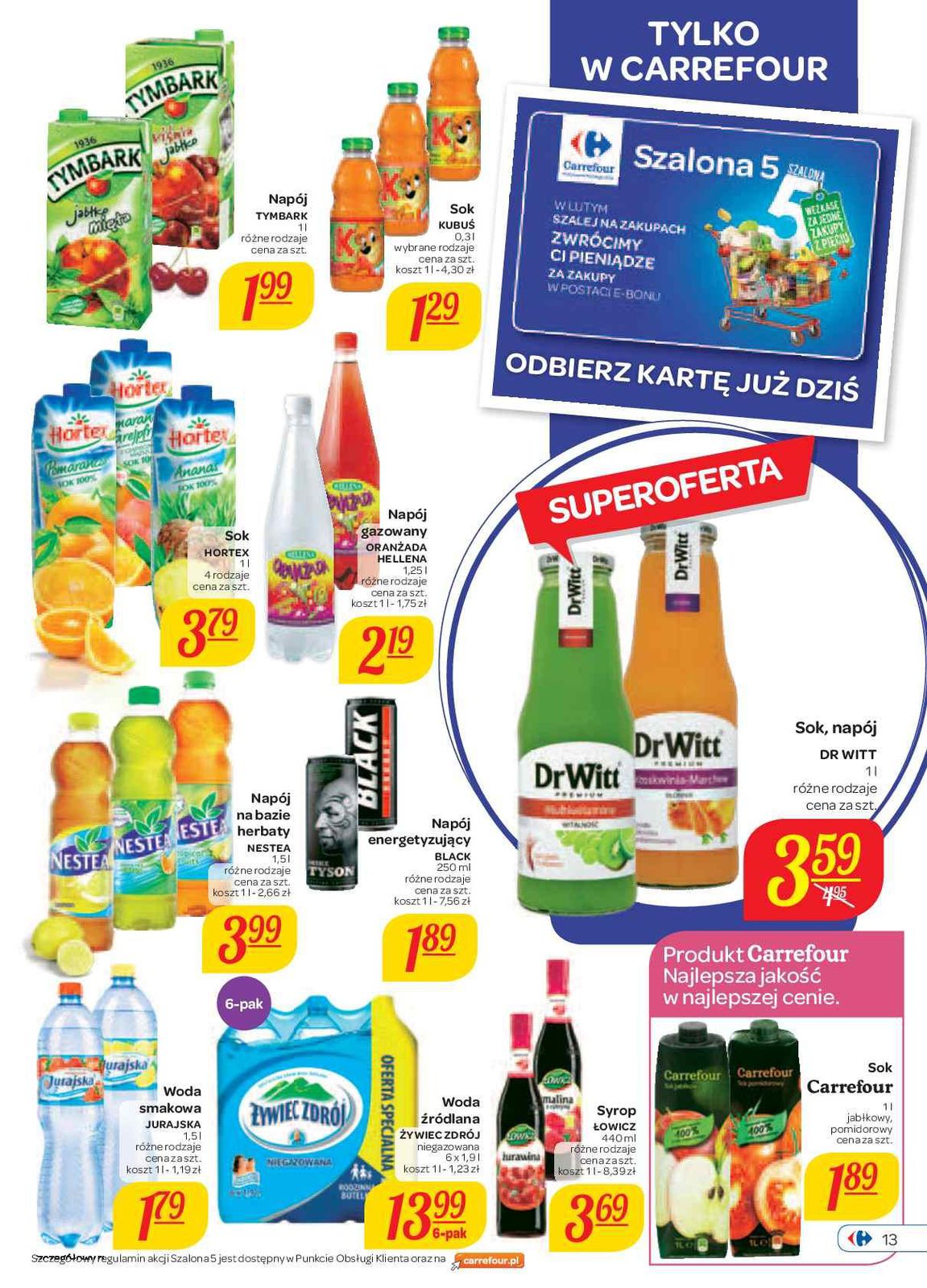 Gazetka promocyjna Carrefour str. 13
