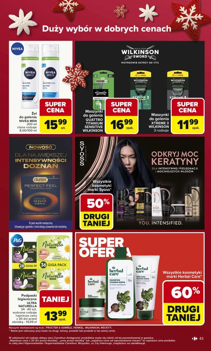 Gazetka promocyjna Carrefour str. 43