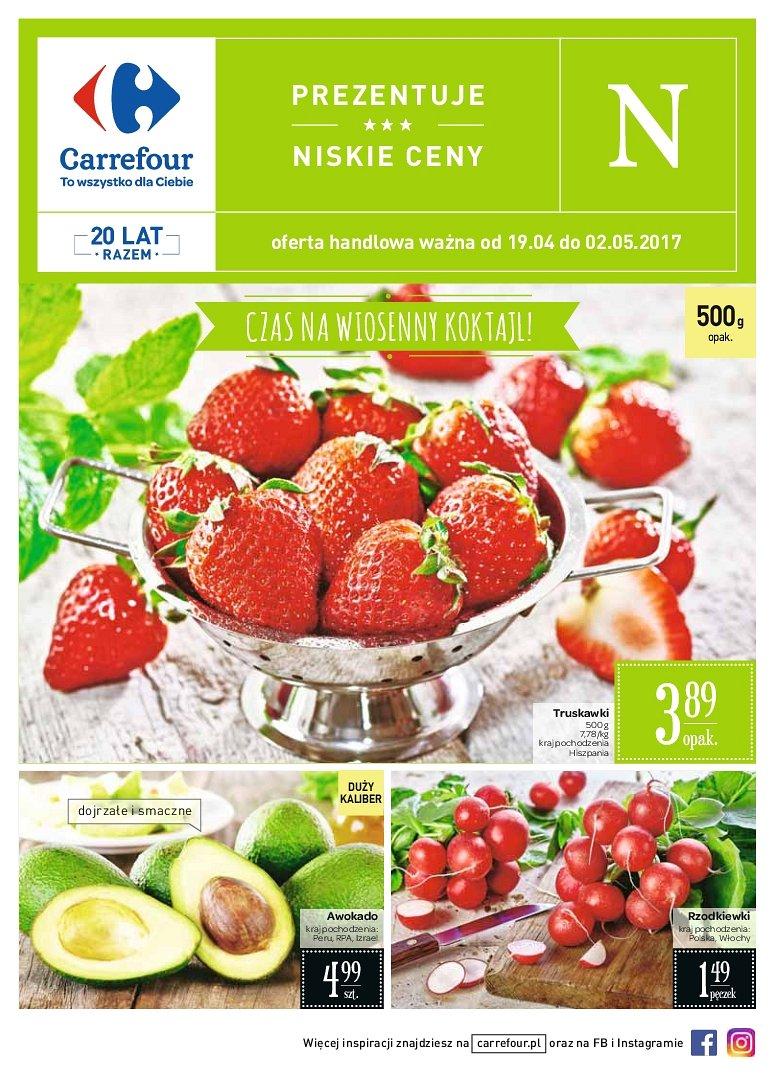 Gazetka promocyjna Carrefour str. 1