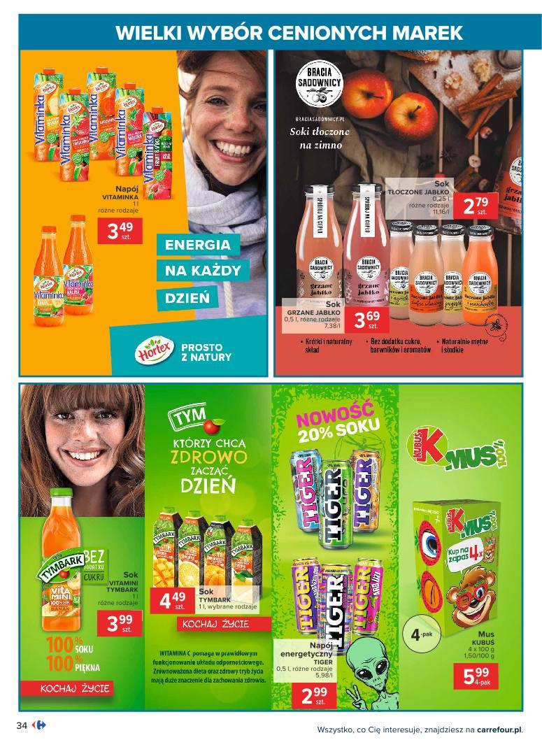 Gazetka promocyjna Carrefour str. 34