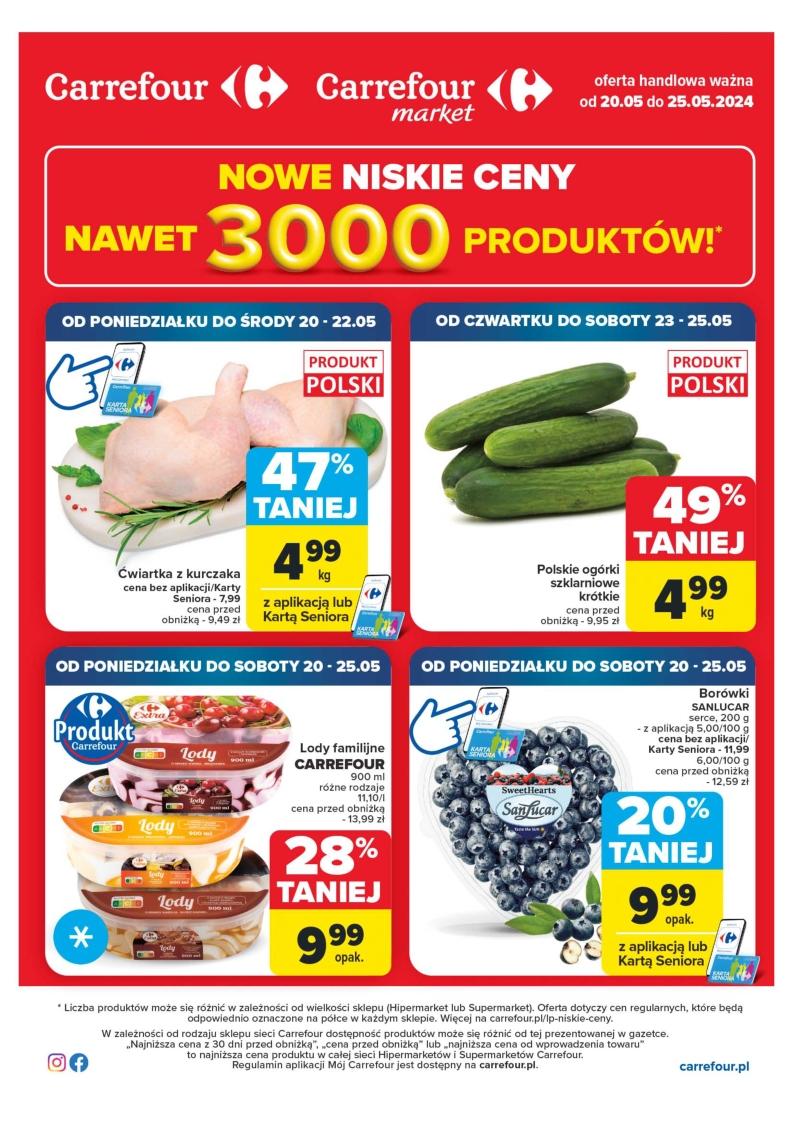 Gazetka promocyjna Carrefour str. 1