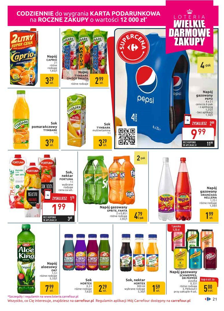 Gazetka promocyjna Carrefour str. 21