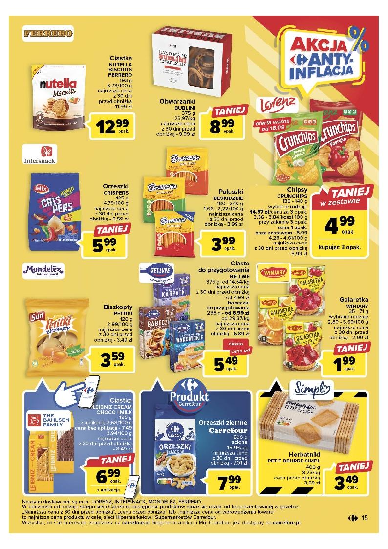 Gazetka promocyjna Carrefour str. 15