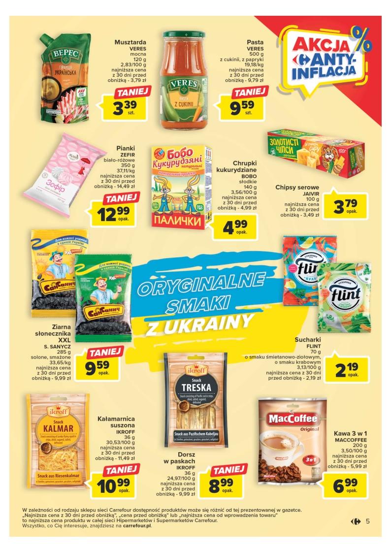 Gazetka promocyjna Carrefour str. 5