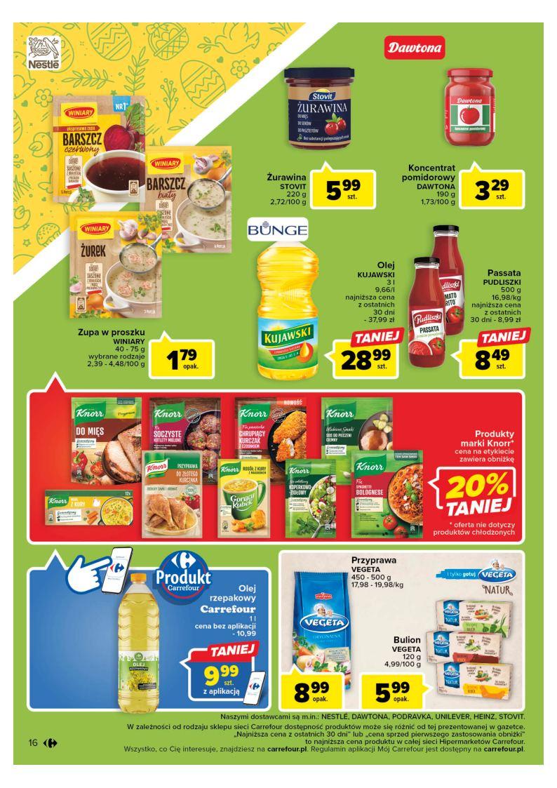 Gazetka promocyjna Carrefour str. 16