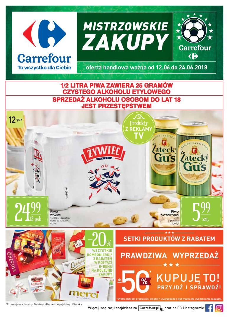 Gazetka promocyjna Carrefour str. 1