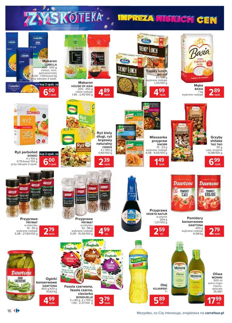 Gazetka promocyjna Carrefour str. 16