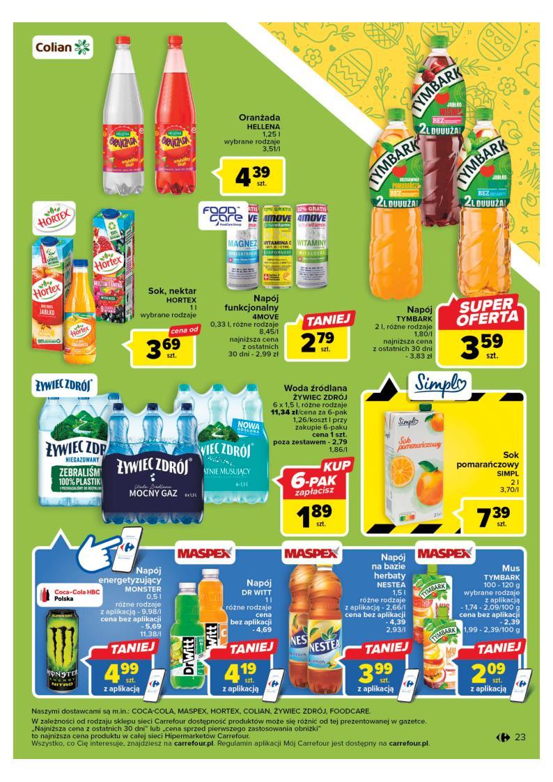 Gazetka promocyjna Carrefour str. 23