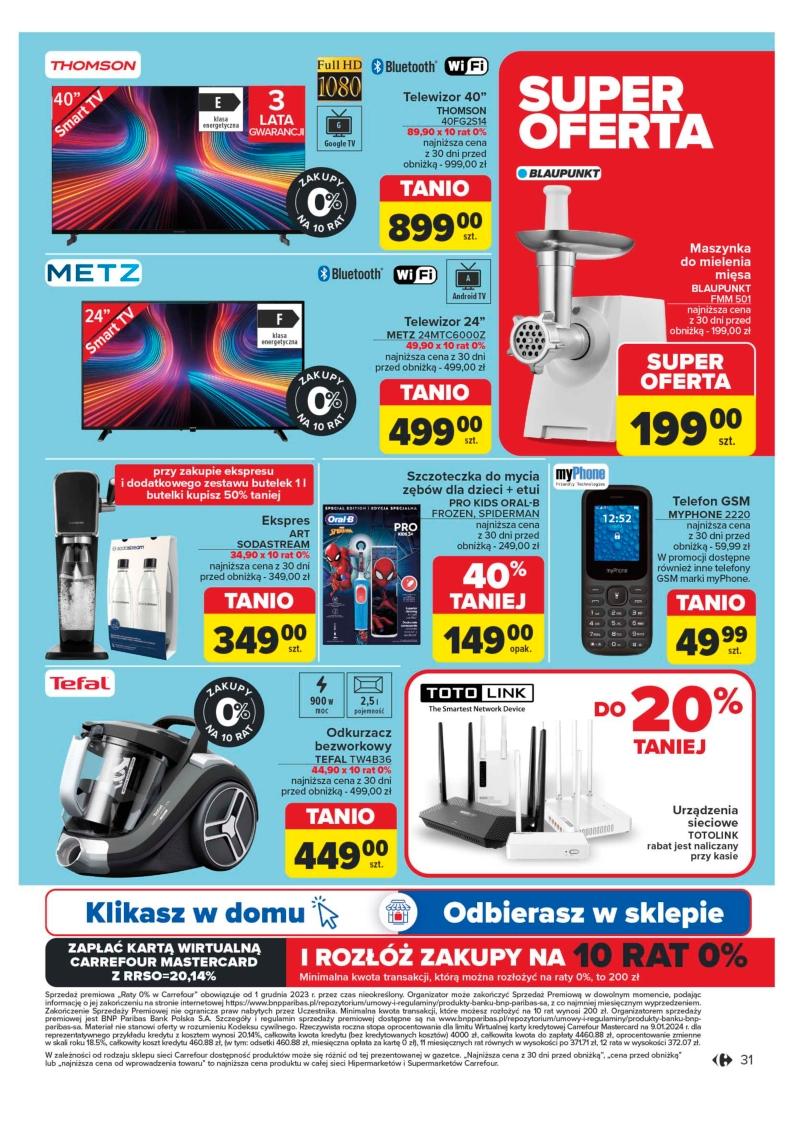 Gazetka promocyjna Carrefour str. 31
