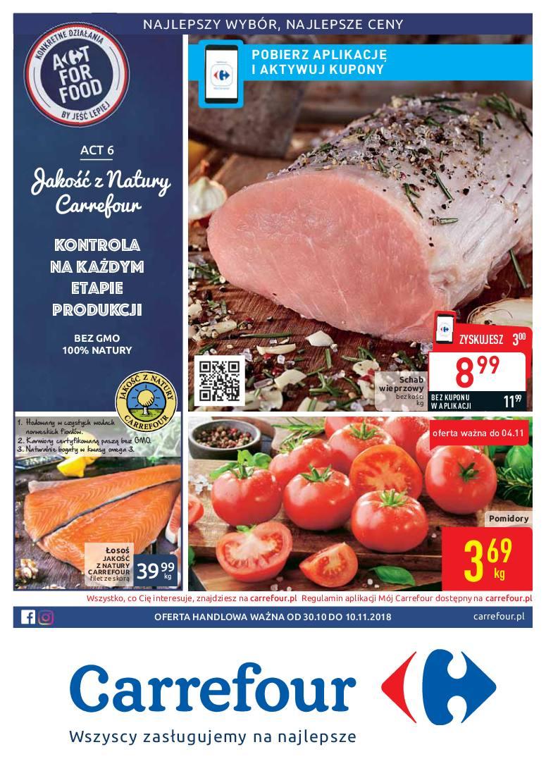 Gazetka promocyjna Carrefour str. 1