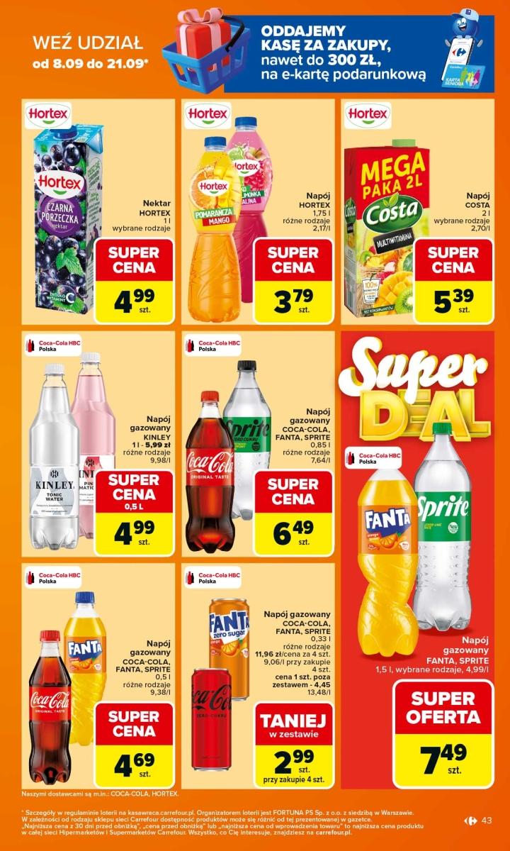 Gazetka promocyjna Carrefour str. 43