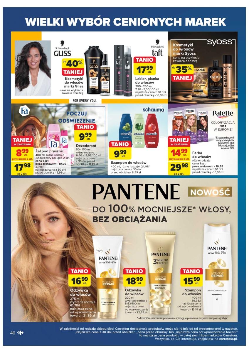 Gazetka promocyjna Carrefour str. 46