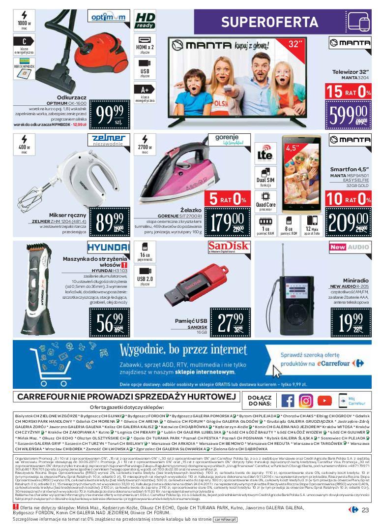 Gazetka promocyjna Carrefour str. 23