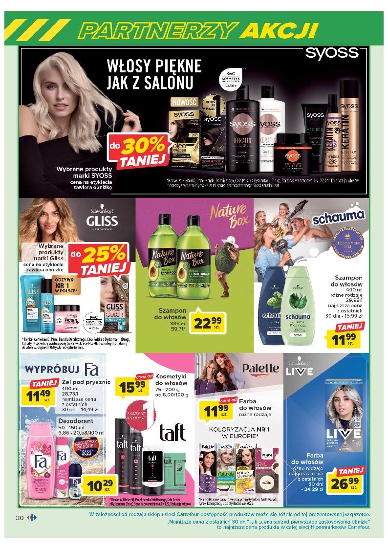 Gazetka promocyjna Carrefour str. 30