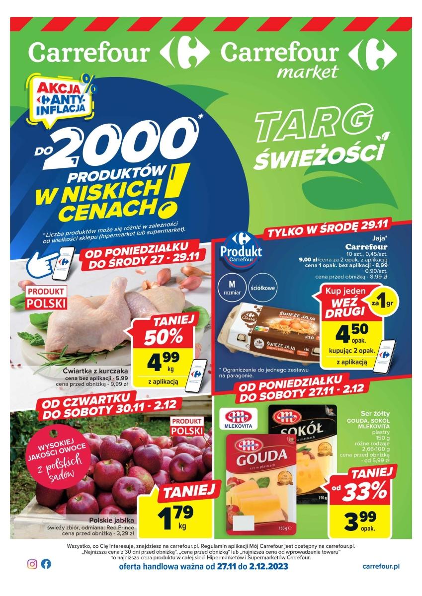 Gazetka promocyjna Carrefour str. 1