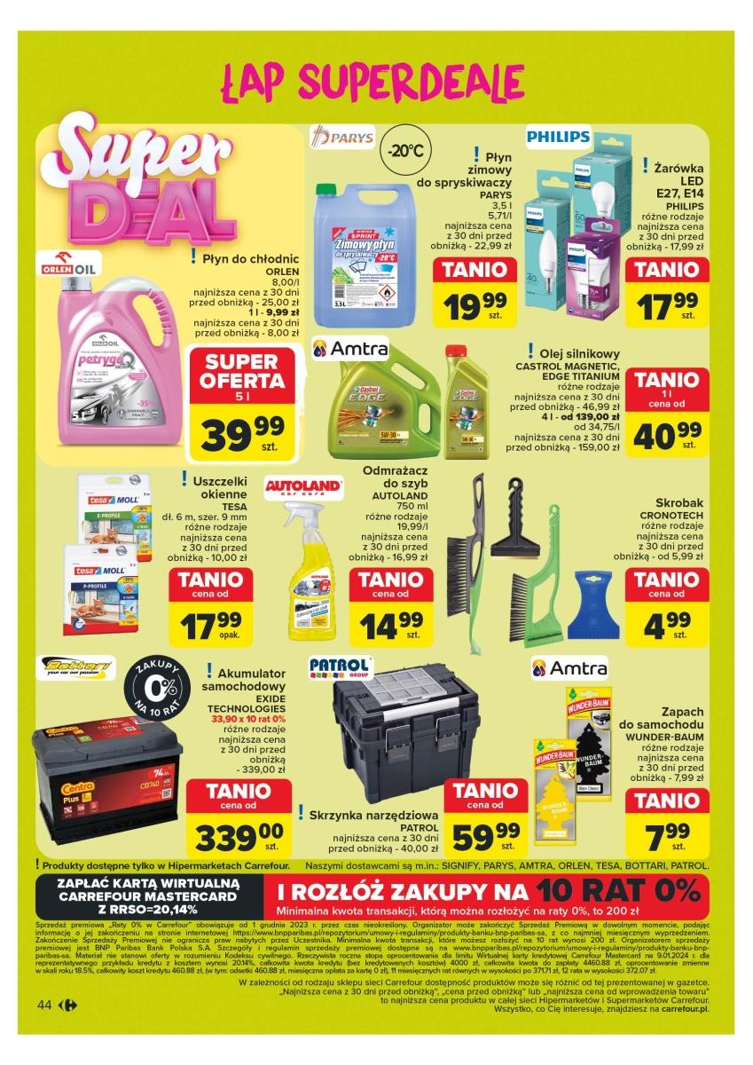 Gazetka promocyjna Carrefour str. 44