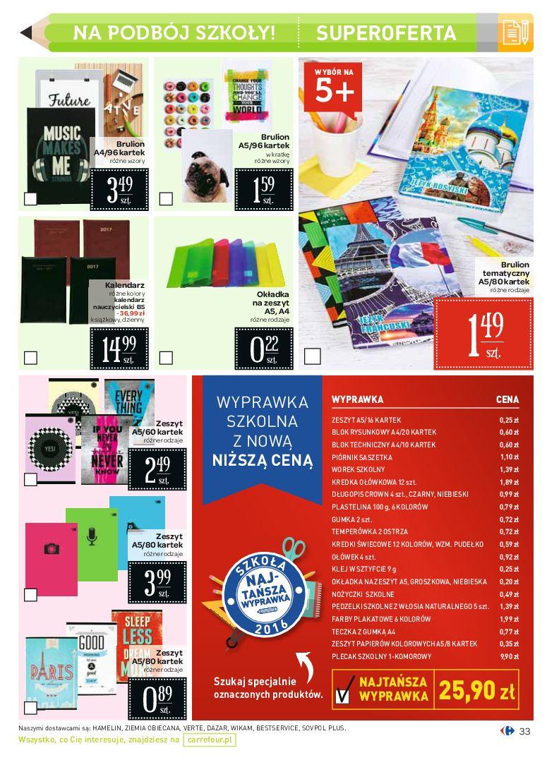 Gazetka promocyjna Carrefour str. 33