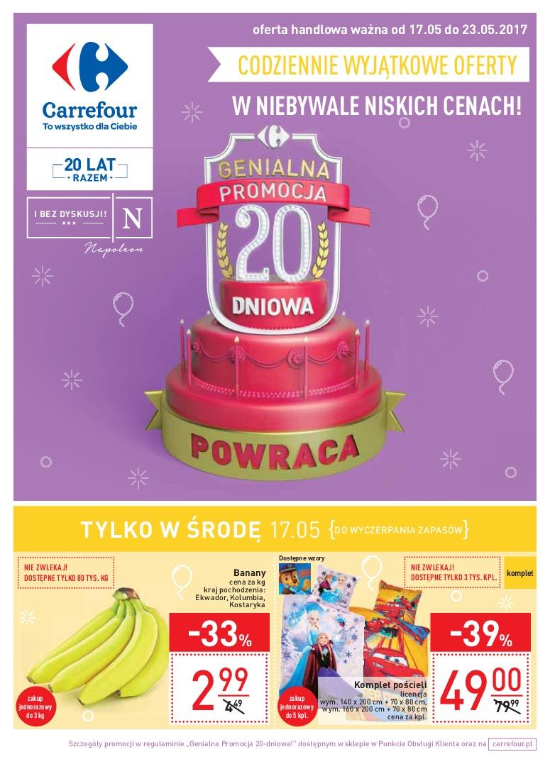 Gazetka promocyjna Carrefour str. 1