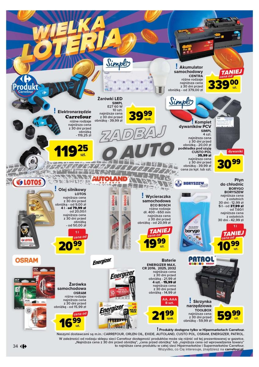Gazetka promocyjna Carrefour str. 34