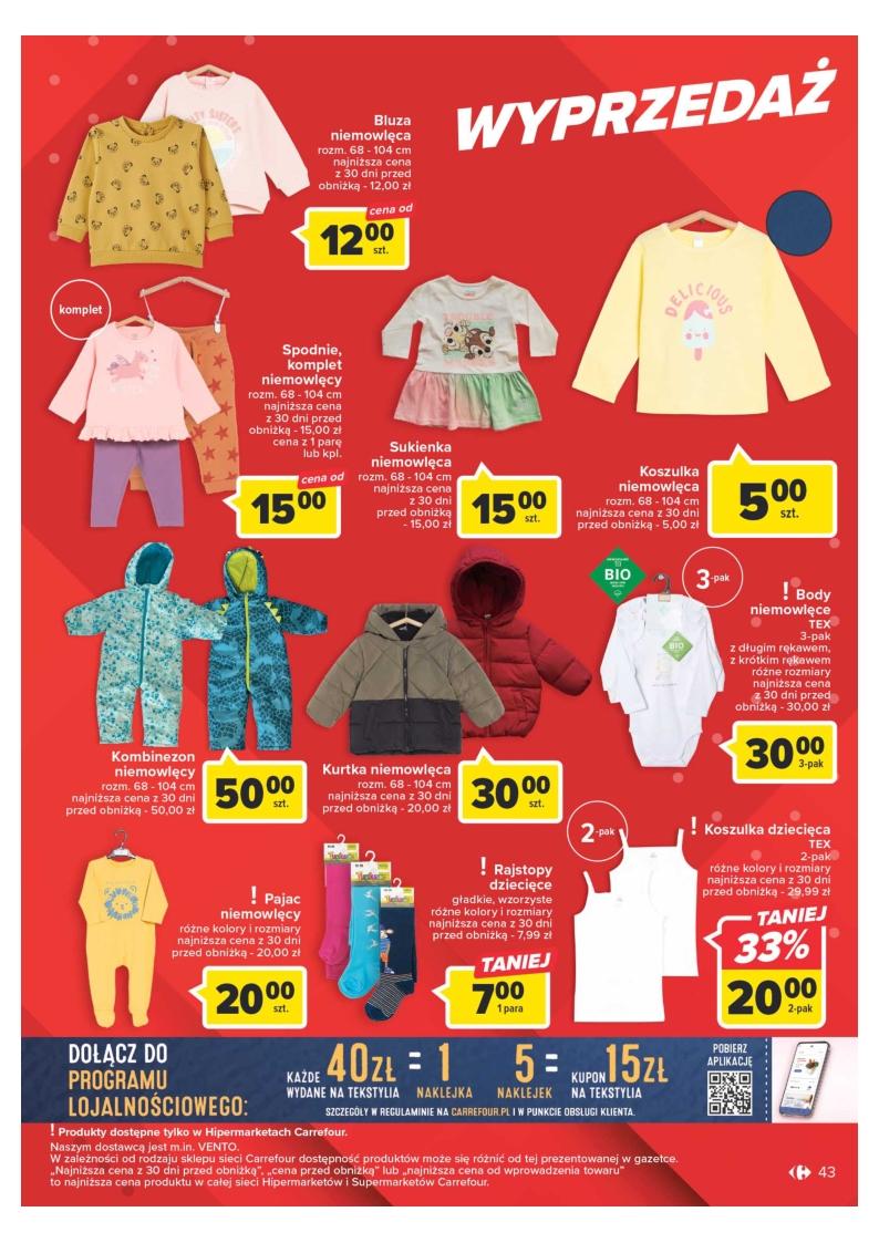 Gazetka promocyjna Carrefour str. 43