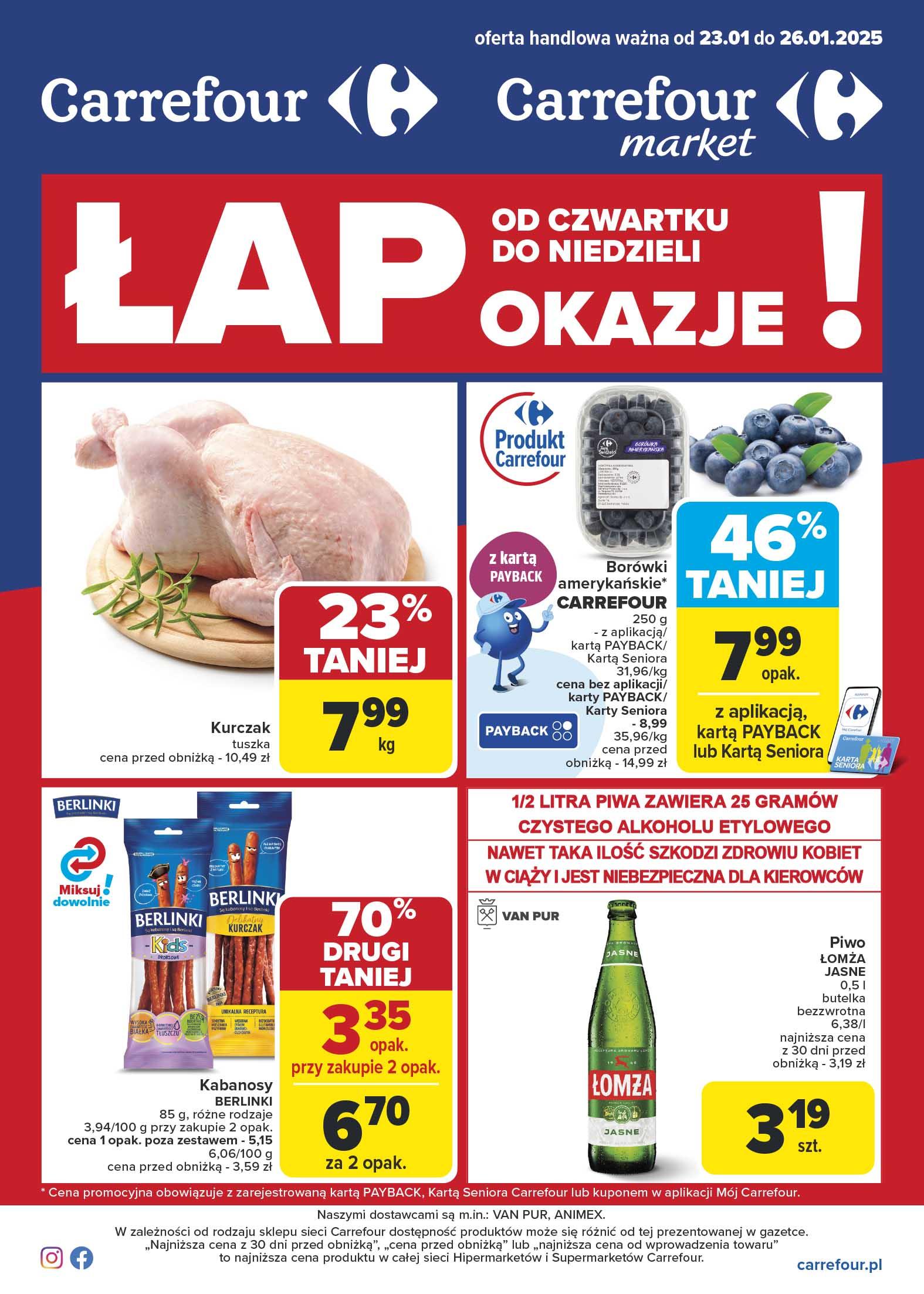 Gazetka promocyjna Carrefour str. 1