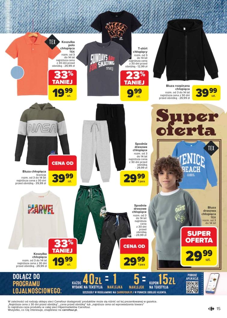 Gazetka promocyjna Carrefour str. 15