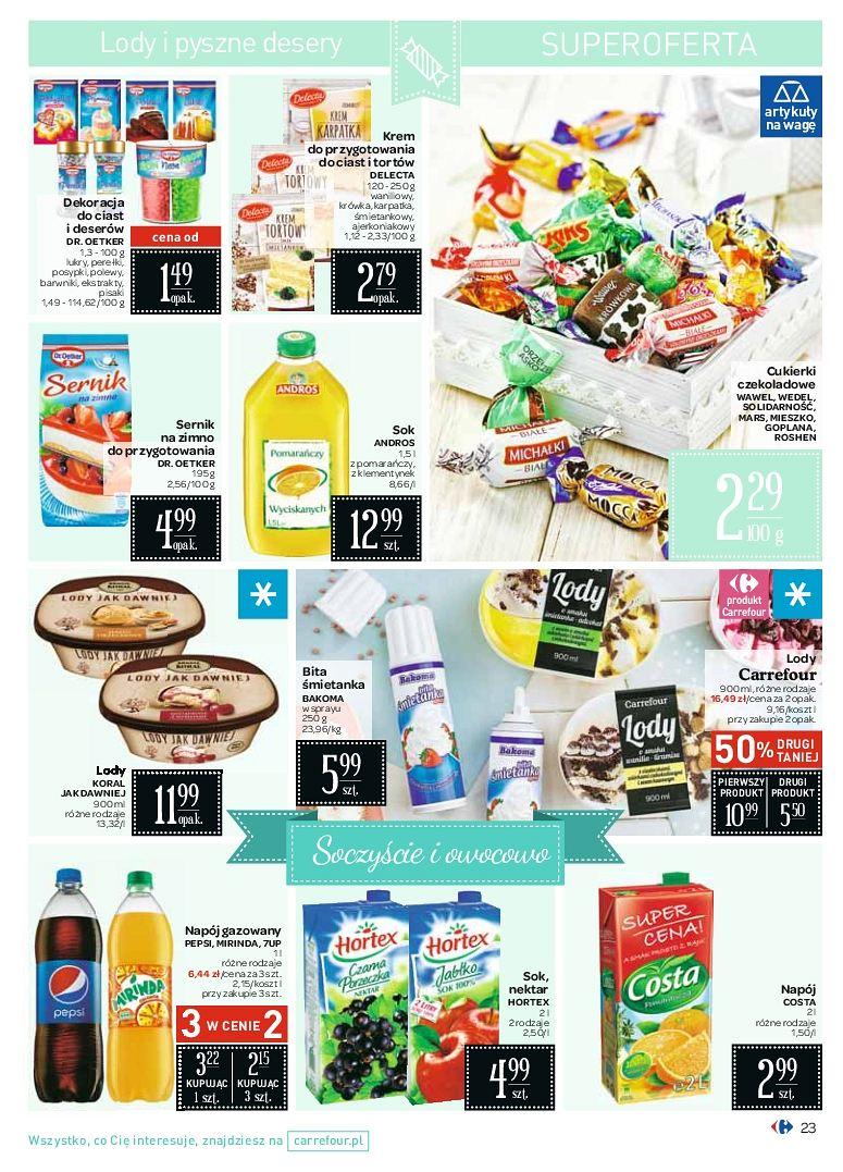 Gazetka promocyjna Carrefour str. 23